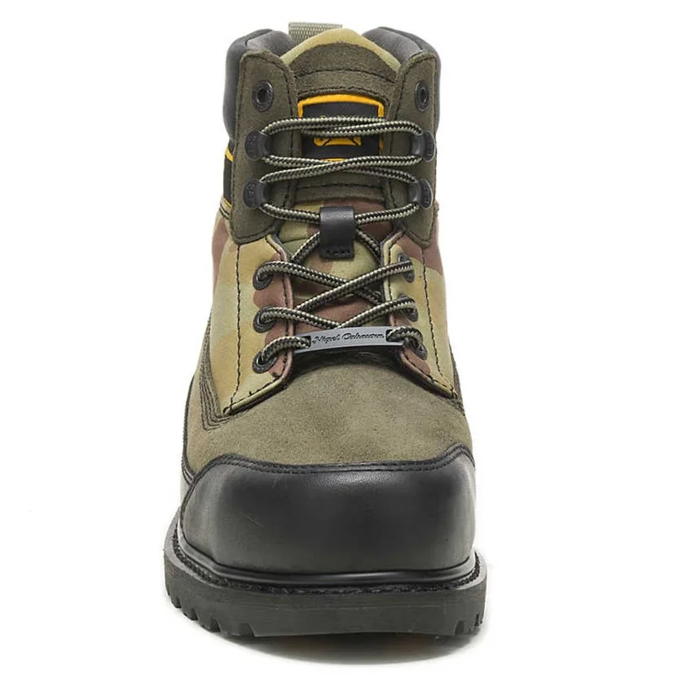 NEW $225 Caterpillar Footwear x Nigel Cabourn Utah Boots! Camo & Black P110959